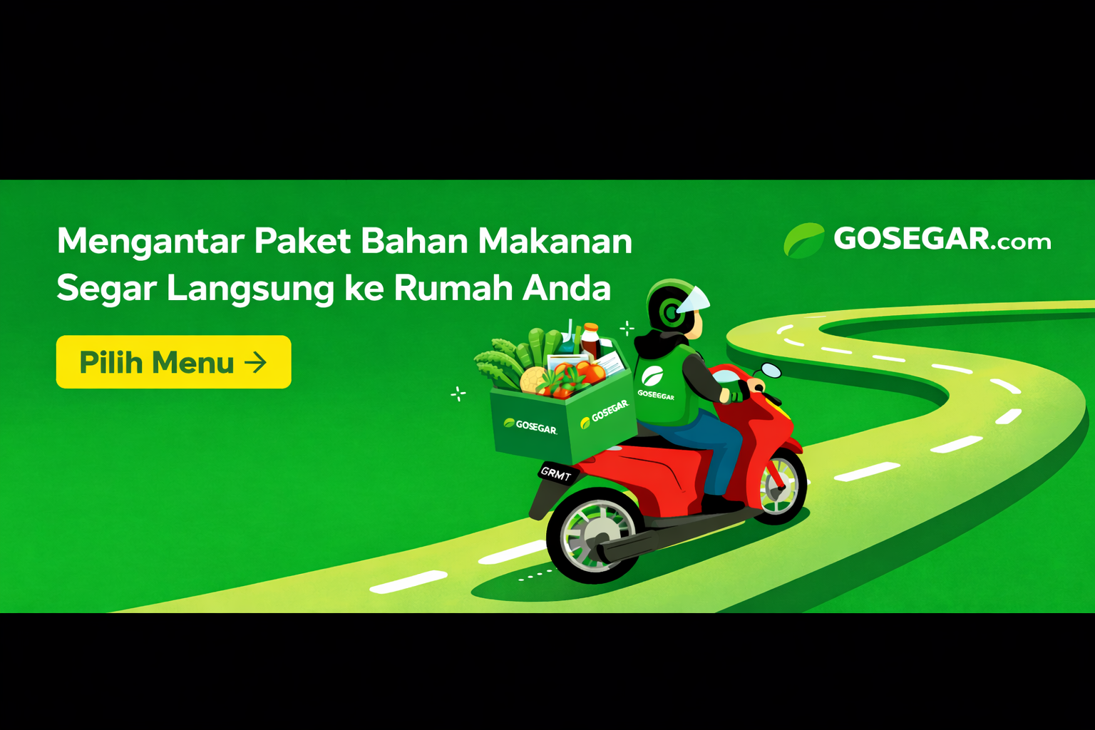 GoSegar Antar Paket Bahan Makanan